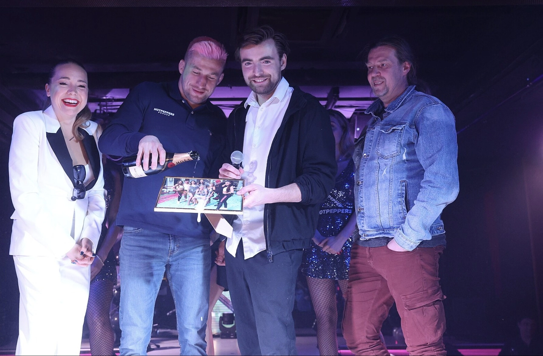 Křest nového videoklipu Davida Peta v klubu Hotpeppers