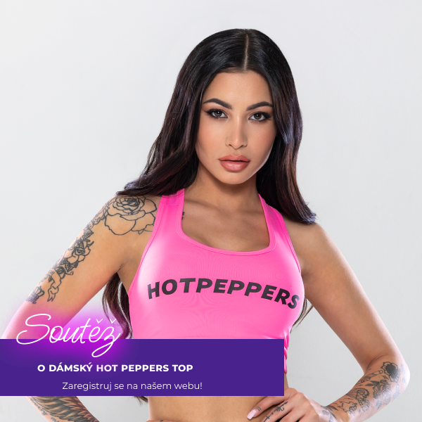 Soutěž o dámský Hot Peppers Top