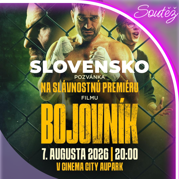 Vyhraj vstupenky na slavnostní slovenskou premiéru filmu Bojovník